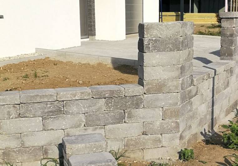 Stavba plotu - Murovaný plot